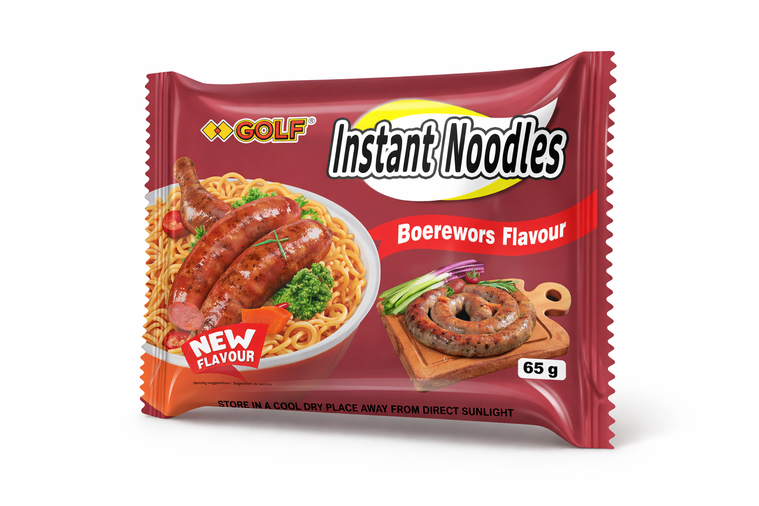 Boerewors Flavored Instant Noodle