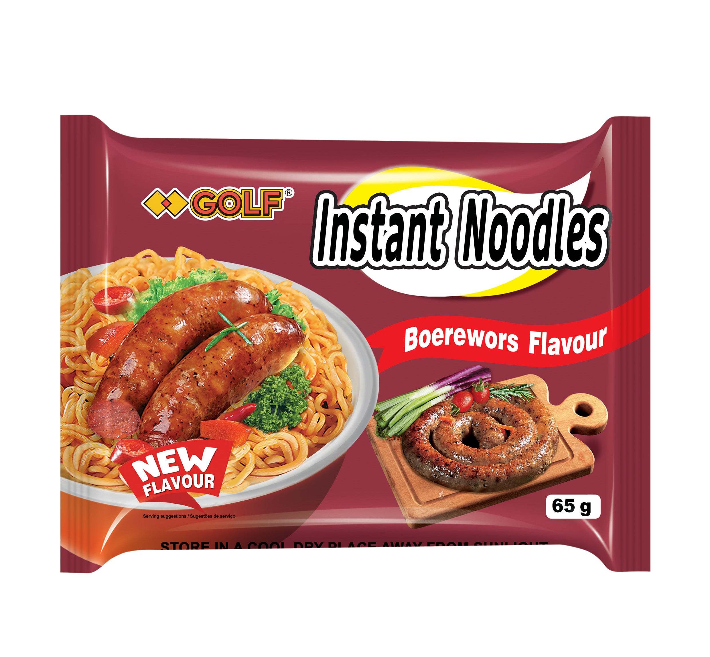 Boerewors Flavored Instant Noodle