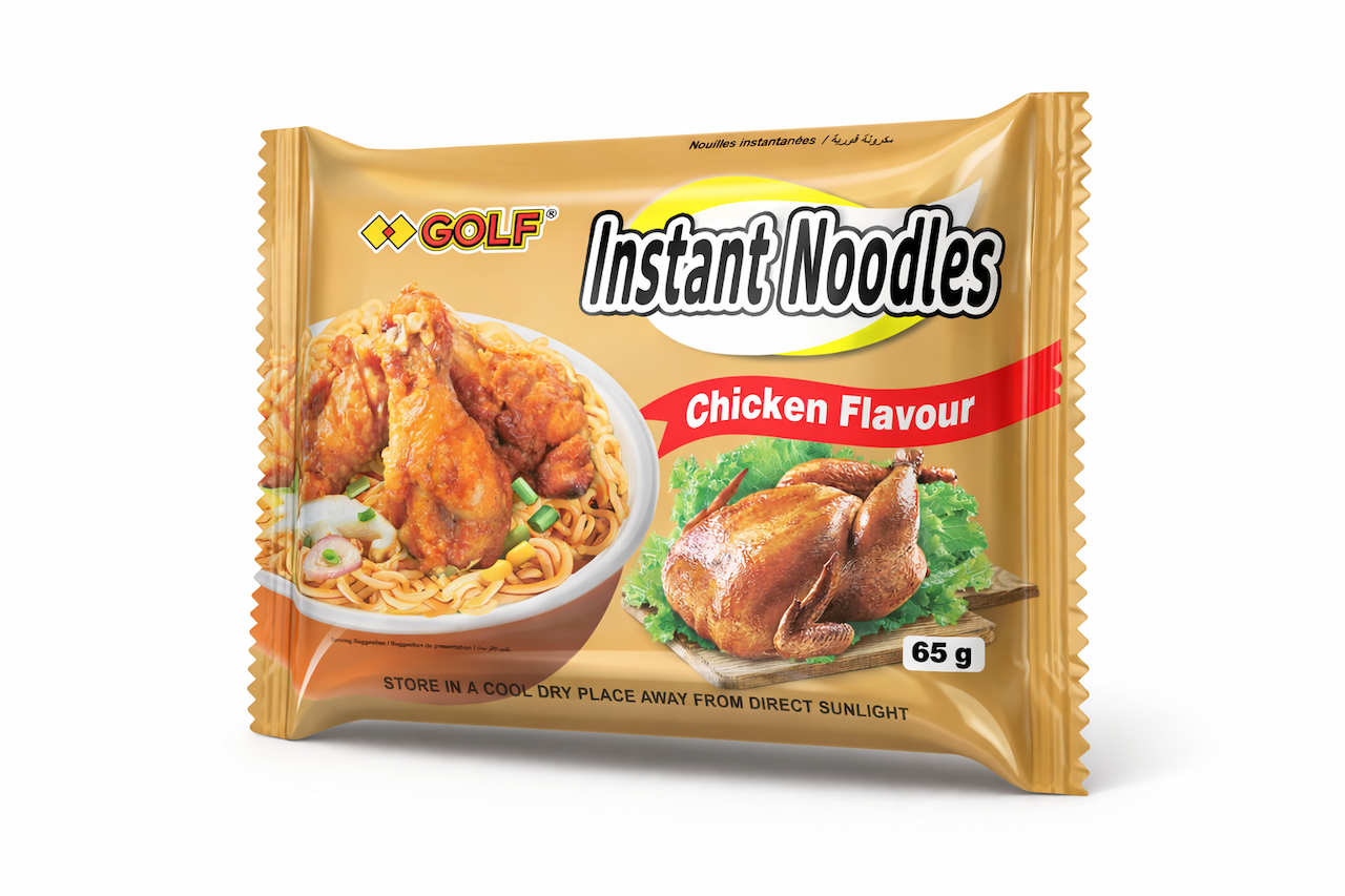 Chicken Flavored Instant Noodle